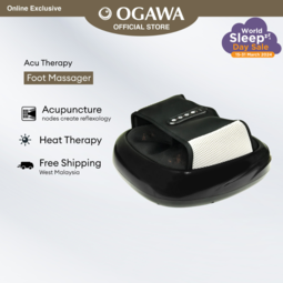 [Apply Code: 6TT31] OGAWA Acu Therapy Reflexology Foot Massager* (Black)